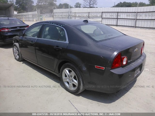 1G1ZB5E08CF247378 - 2012 CHEVROLET MALIBU LS 灰色 照片 3