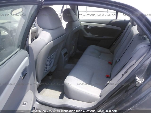 1G1ZB5E08CF247378 - 2012 CHEVROLET MALIBU LS 灰色 照片 8