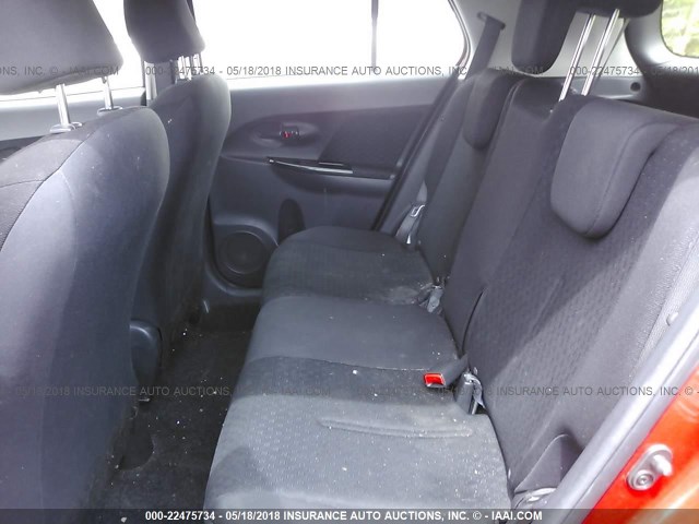 JTKKU10488J028116 - 2008 TOYOTA SCION XD RED photo 8