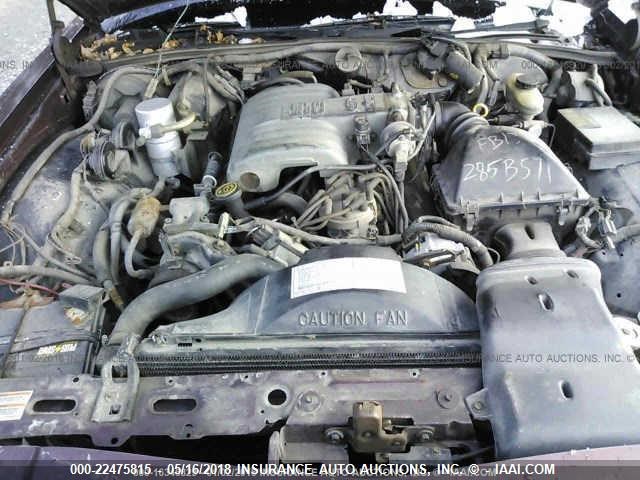 2FACP74F1LX174560 - 1990 FORD CROWN VICTORIA LX BURGUNDY photo 10