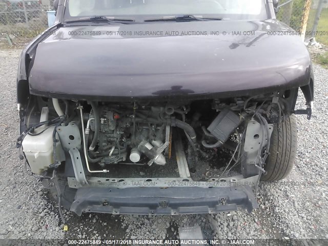 JN8AZ2KR0BT210301 - 2011 NISSAN CUBE S/SL/KROM PURPLE photo 6