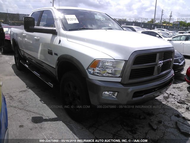 3C6TD5DT6CG116913 - 2012 DODGE RAM 2500 SLT WHITE photo 1