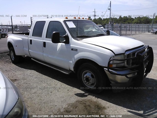 1FTWW32F63EB09503 - 2003 FORD F350 SUPER DUTY WHITE photo 1