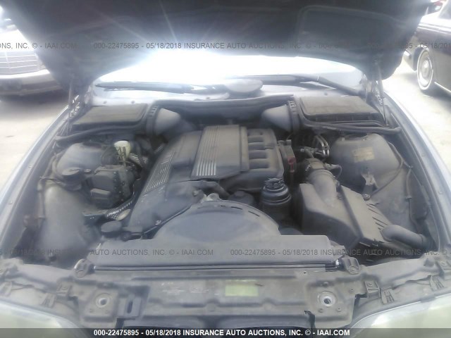 WBADM6344YGU17340 - 2000 BMW 528 I AUTOMATIC GREEN photo 10