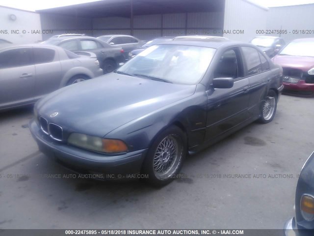 WBADM6344YGU17340 - 2000 BMW 528 I AUTOMATIC GREEN photo 2