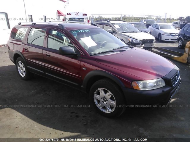 YV1SZ592451196701 - 2005 VOLVO XC70 RED photo 1