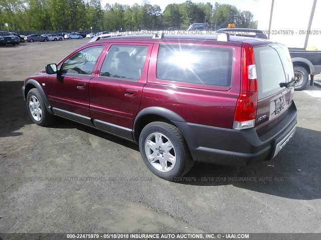 YV1SZ592451196701 - 2005 VOLVO XC70 RED photo 3