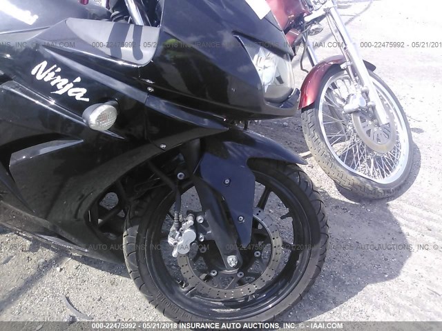 JKAEXMJ1X9DA22414 - 2009 KAWASAKI EX250 J BLACK photo 5