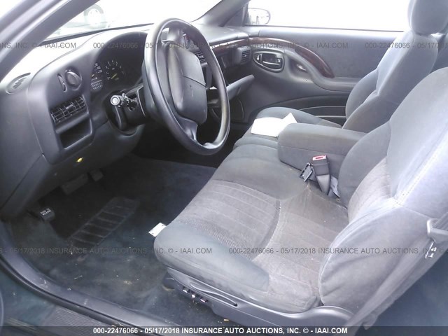 2G1WW12MXX9297205 - 1999 CHEVROLET MONTE CARLO LS მწვანე ფოტო 5