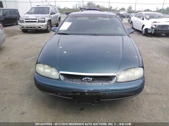 2G1WW12MXX9297205 - 1999 CHEVROLET MONTE CARLO LS მწვანე ფოტო 6