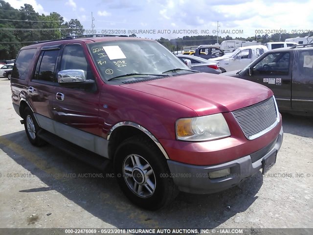 1FMPU15L43LB44032 - 2003 FORD EXPEDITION XLT Tünd qırmızı foto 1