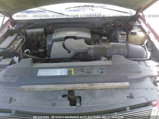 1FMPU15L43LB44032 - 2003 FORD EXPEDITION XLT Tünd qırmızı foto 10