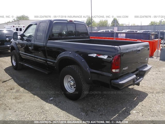 1FTSX31S3XEC20705 - 1999 FORD F350 SRW SUPER DUTY BLACK photo 3