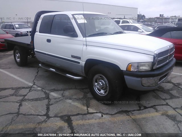 1B7KC23D6WJ144780 - 1998 DODGE RAM 2500 WHITE photo 1