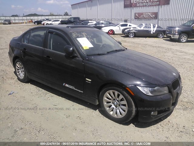 WBAPK535X9A643683 - 2009 BMW 328 XI SULEV BLACK photo 1