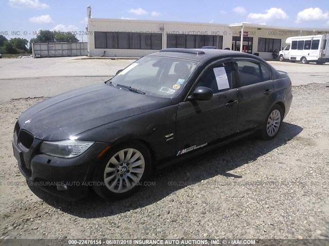 WBAPK535X9A643683 - 2009 BMW 328 BLACK photo 2
