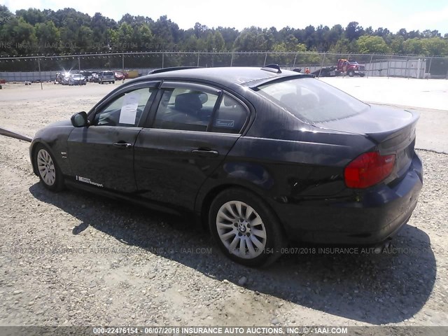 WBAPK535X9A643683 - 2009 BMW 328 XI SULEV BLACK photo 3