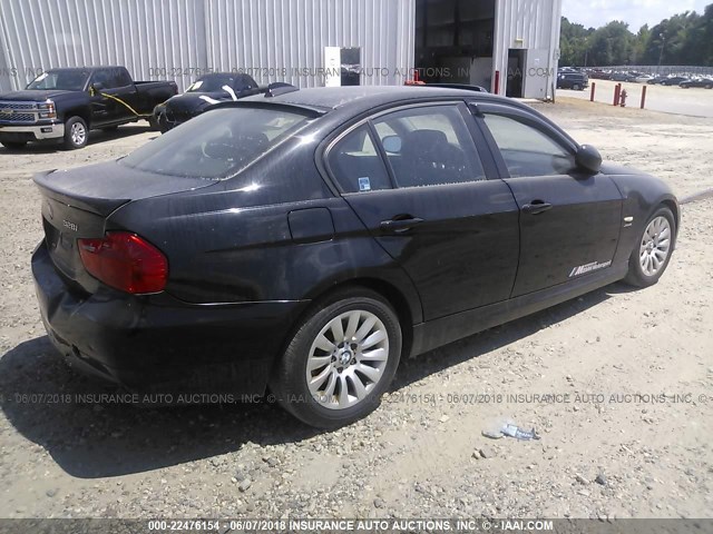 WBAPK535X9A643683 - 2009 BMW 328 BLACK photo 4