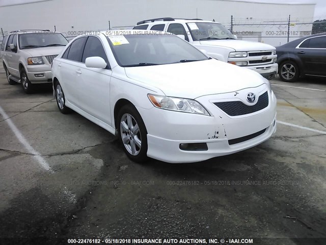 4T1BE46K29U873745 - 2009 TOYOTA CAMRY SE/LE/XLE WHITE photo 1