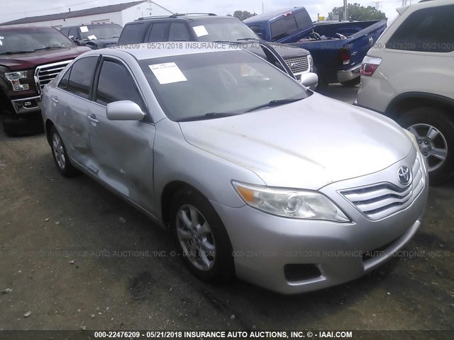 4T1BF3EK9AU079757 - 2010 TOYOTA CAMRY SE/LE/XLE SILVER photo 1