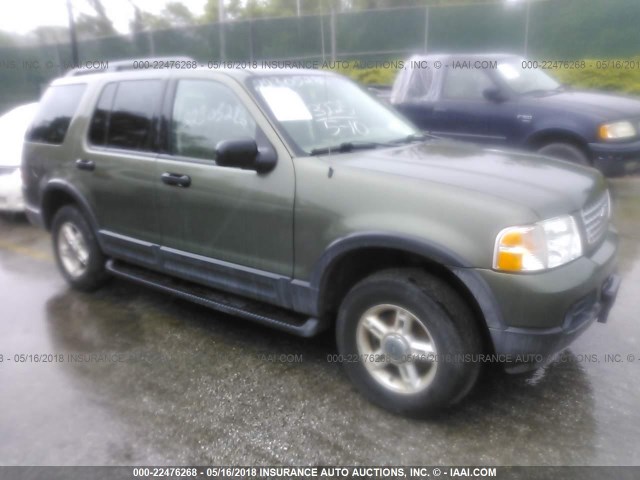 1FMZU73K63UA36513 - 2003 FORD EXPLORER XLT/XLT SPORT/NBX GREEN photo 1