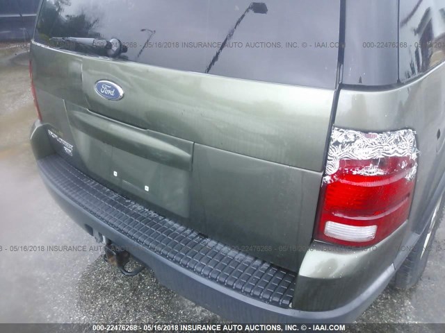 1FMZU73K63UA36513 - 2003 FORD EXPLORER XLT/XLT SPORT/NBX GREEN photo 6