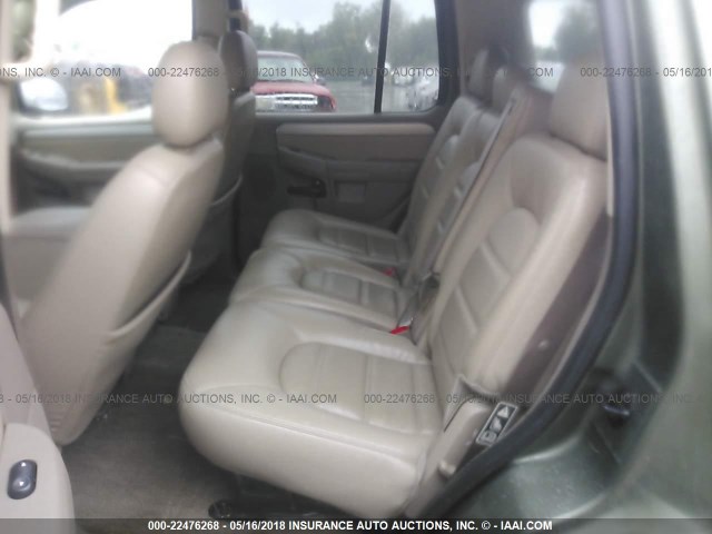 1FMZU73K63UA36513 - 2003 FORD EXPLORER XLT/XLT SPORT/NBX GREEN photo 8