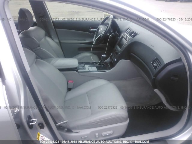 JTHCH96S460018897 - 2006 LEXUS GS GENERATION 200 300 SILVER photo 5