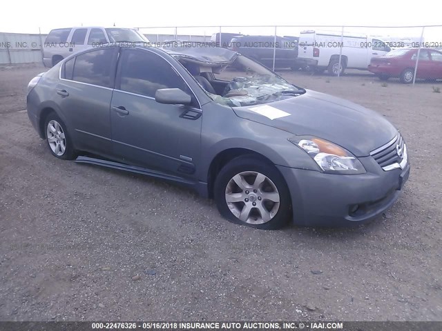 1N4CL21E59C186095 - 2009 NISSAN ALTIMA HYBRID GRAY photo 1