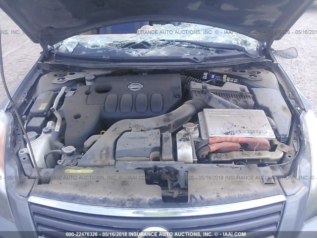 1N4CL21E59C186095 - 2009 NISSAN ALTIMA HYBRID GRAY photo 10