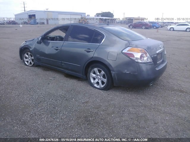 1N4CL21E59C186095 - 2009 NISSAN ALTIMA HYBRID GRAY photo 3