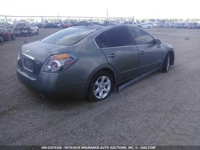 1N4CL21E59C186095 - 2009 NISSAN ALTIMA HYBRID GRAY photo 4