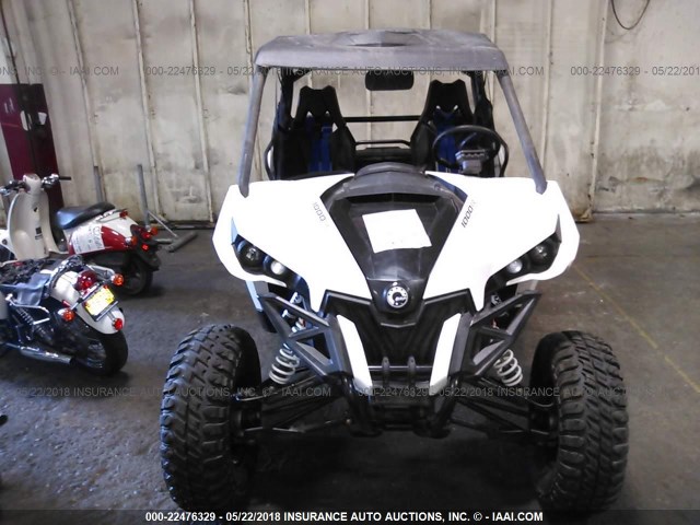 3JBPGAP21FJ000185 - 2015 CAN-AM MAVERICK 1000 R WHITE photo 5