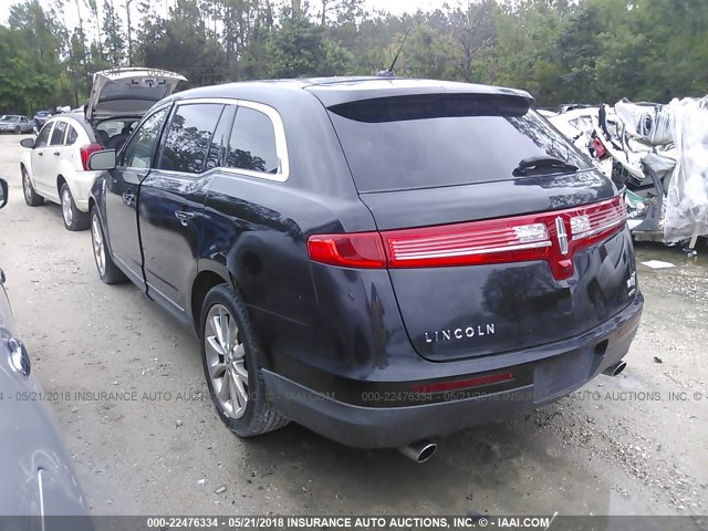 2LMHJ5AT3ABJ08926 - 2010 LINCOLN MKT BLACK photo 3