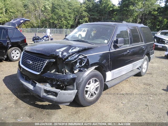 1FMPU15LX4LB88005 - 2004 FORD EXPEDITION XLT Schwarz Foto 2