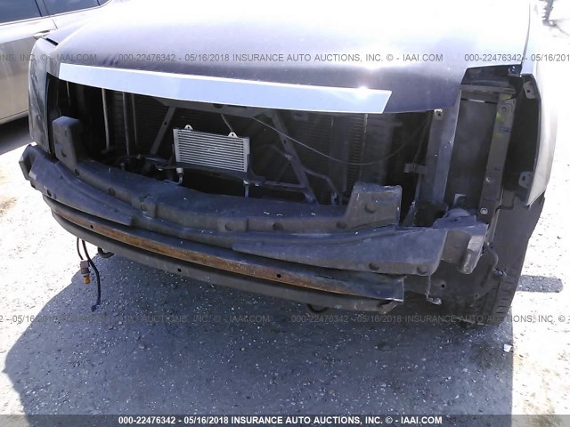 1GYFK23269R220811 - 2009 CADILLAC ESCALADE LUXURY შავი ფოტო 6