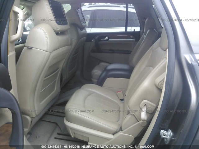 5GAER23D59J128684 - 2009 BUICK ENCLAVE CXL Marron photo 8