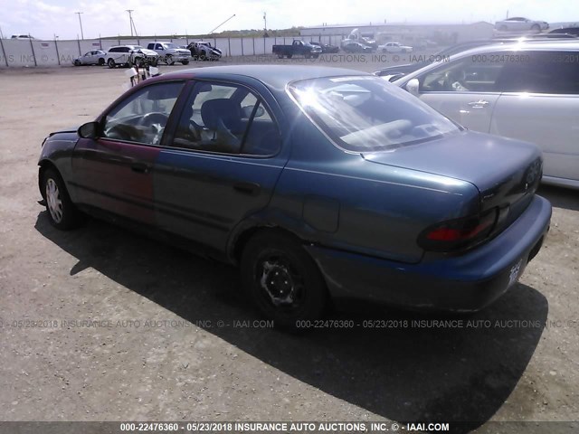 1Y1SK5369RZ087188 - 1994 GEO PRIZM LSI GREEN photo 3