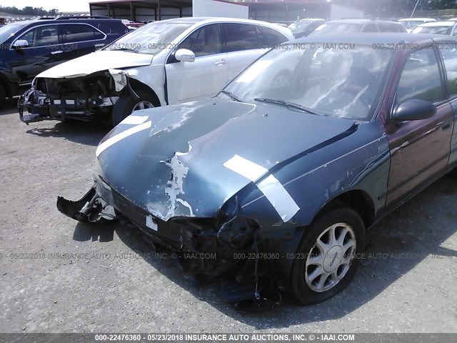 1Y1SK5369RZ087188 - 1994 GEO PRIZM LSI GREEN photo 6