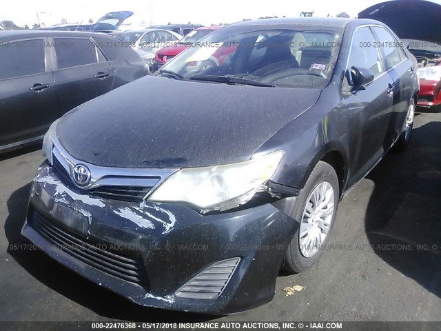 4T1BF1FKXCU073312 - 2012 TOYOTA CAMRY SE/LE/XLE 深蓝色 照片 2