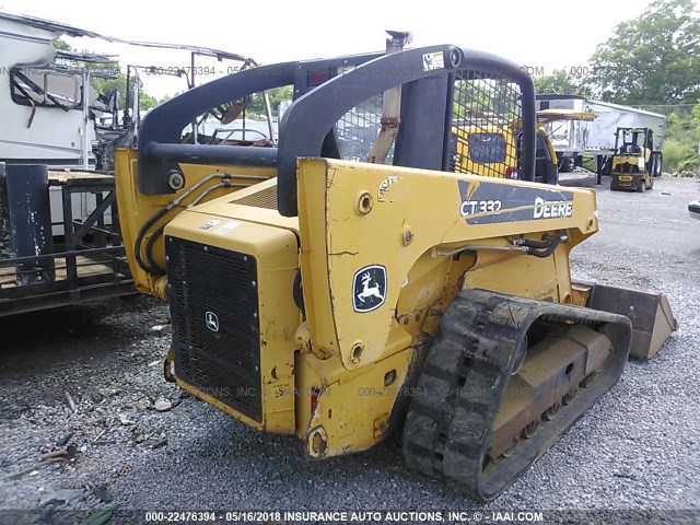 T0332TA120631T033 - 2000 DEER SKID STEER 332  YELLOW photo 4