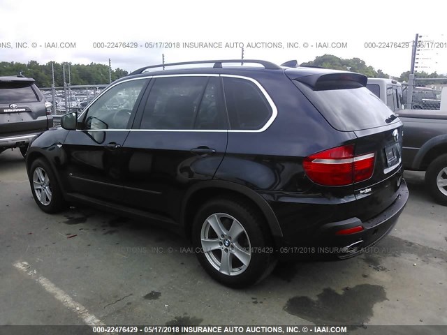 5UXFE83598L161229 - 2008 BMW X5 4.8I Dark Blue photo 3