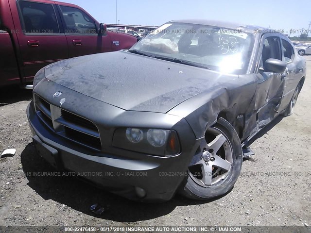 2B3CA3CV4AH152316 - 2010 DODGE CHARGER SXT GRAY photo 2