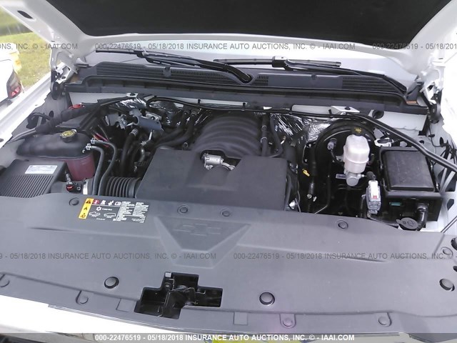 1GCRCREH5JZ182860 - 2018 CHEVROLET SILVERADO C1500 LT أبيض صورة 10