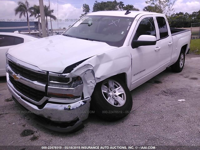 1GCRCREH5JZ182860 - 2018 CHEVROLET SILVERADO C1500 LT أبيض صورة 2