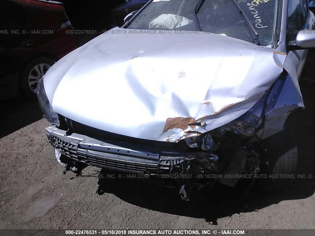 1HGCR2F50EA112706 - 2014 HONDA ACCORD SPORT SILVER photo 6