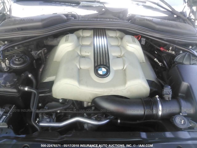 WBANB33574B107482 - 2004 BMW 545 I GRAY photo 10