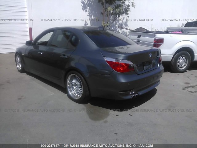 WBANB33574B107482 - 2004 BMW 545 I GRAY photo 3