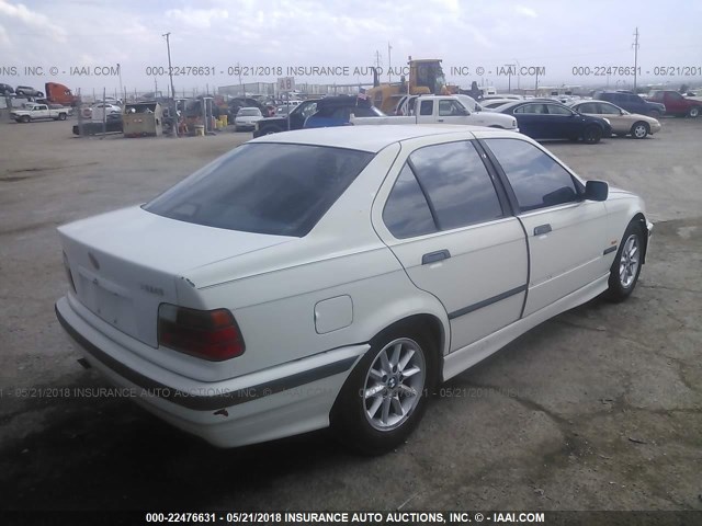 WBACC0324WEK25872 - 1998 BMW 318 I AUTOMATIC WHITE photo 4