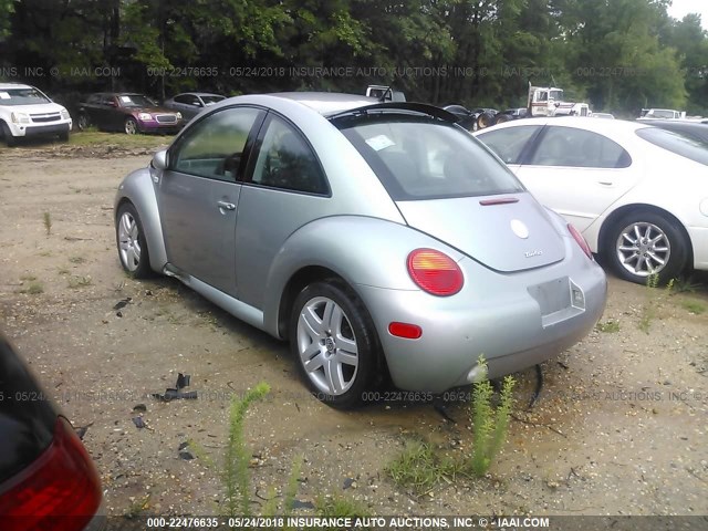 3VWDD21C03M405705 - 2003 VOLKSWAGEN NEW BEETLE GLX 绿色 照片 3